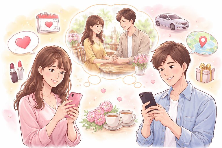 初デート前にダメになるケース・うまくいくケース