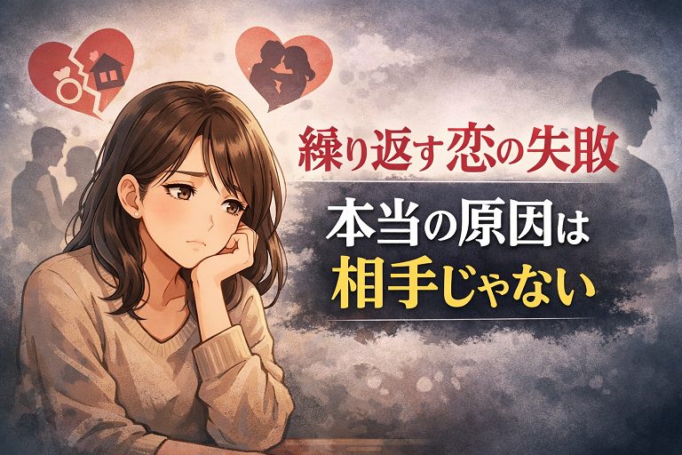 🌸繰り返す恋の失敗、本当の原因は相手じゃない